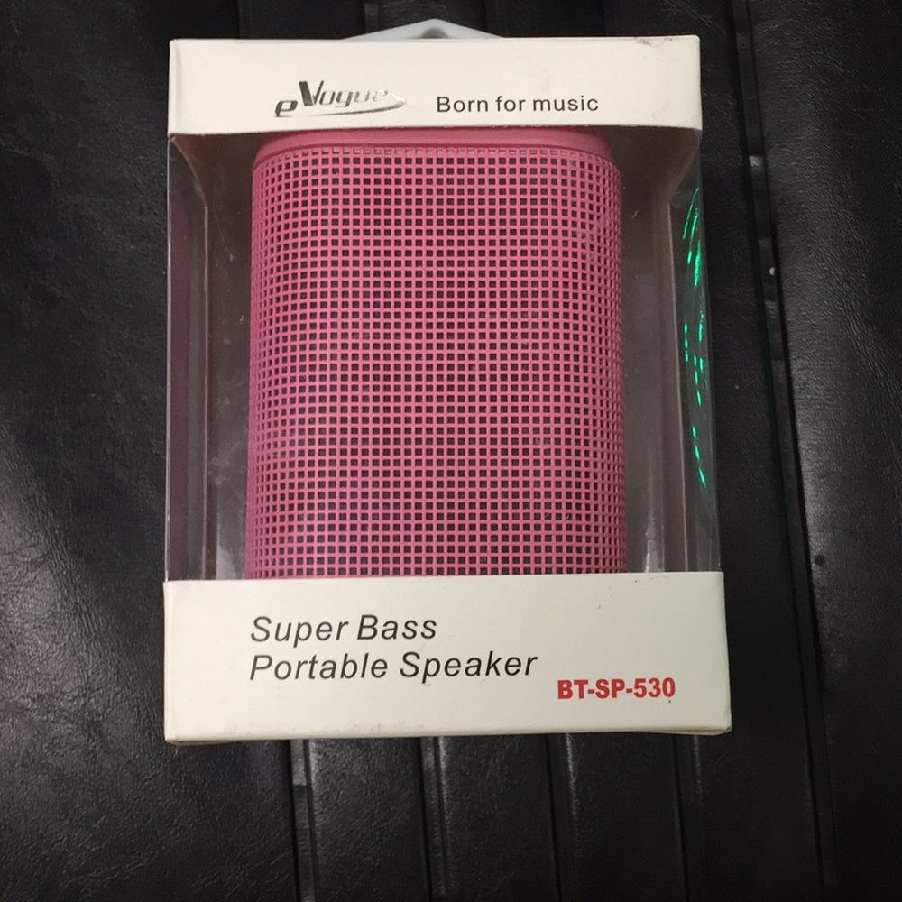 Portable speaker